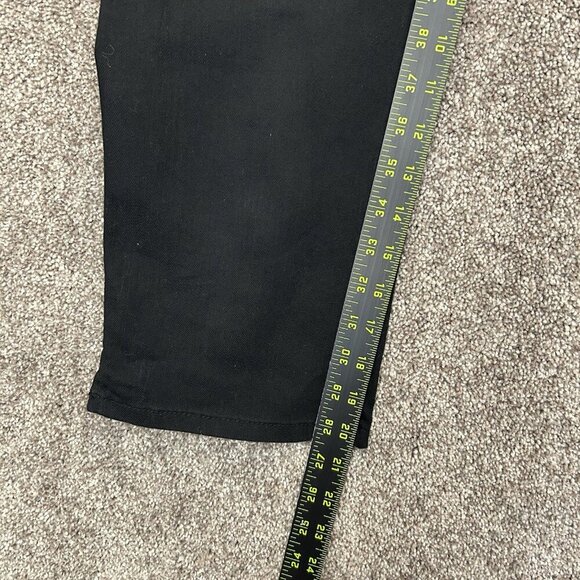 Chico's Womens Slim Capri Jeans Size 0 (S) Black Platinum Denim Ultimate Fit GUC - Picture 12 of 16